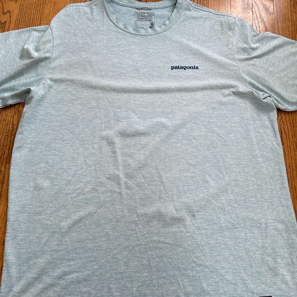 Patagonia T-shirt bundle lot capilene cool UPF 50 stretch performance #hiking - Picture 3 of 8